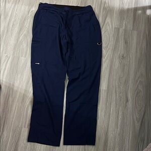 Grey's Anatomy Cargo Scrub Pants in Navy Blue